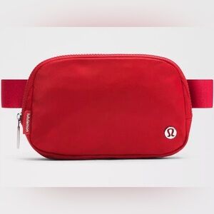 Lululemon Athletica Red Belt Bag